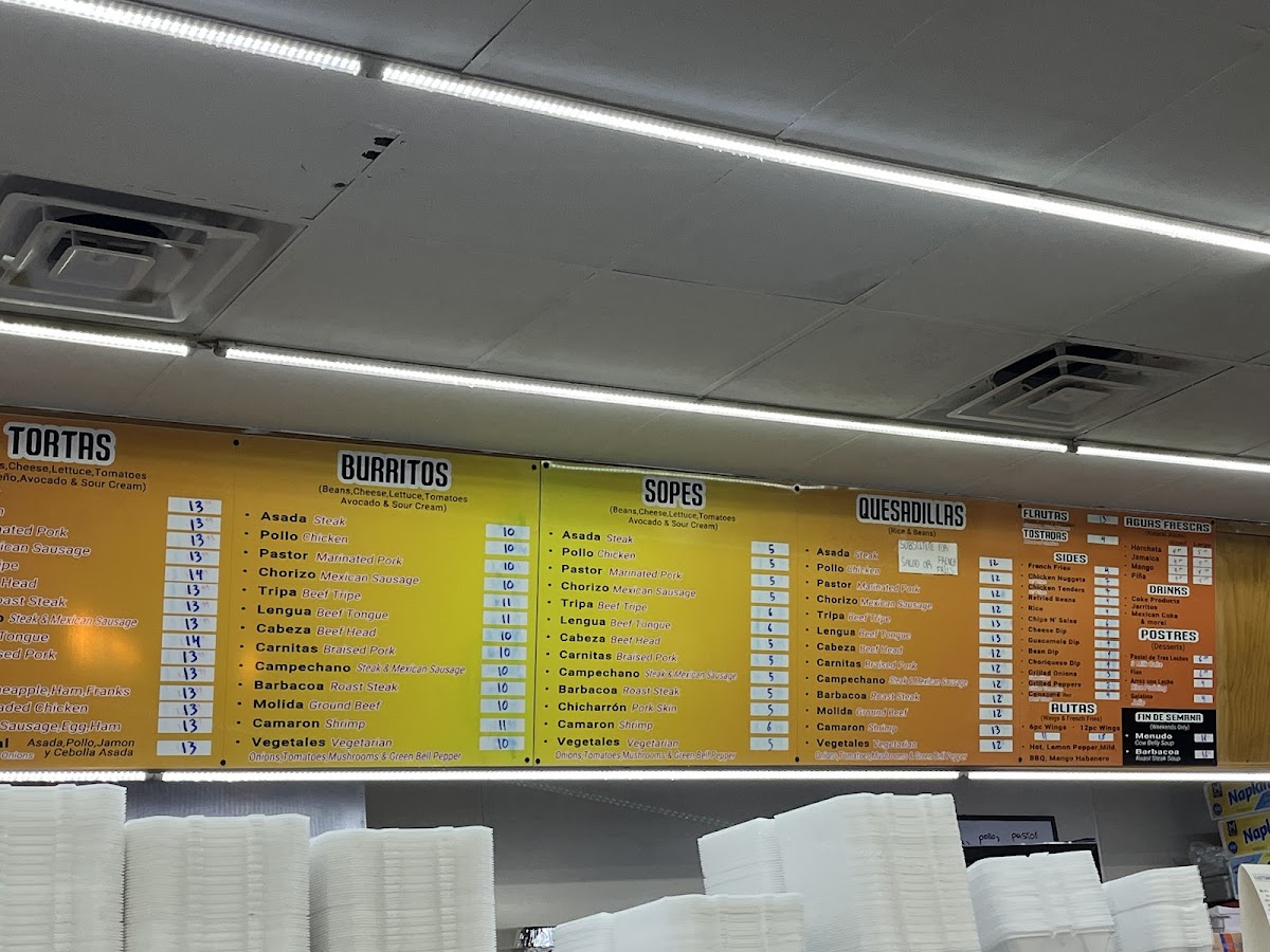 Tacos Los Plebes Menu - Image 3