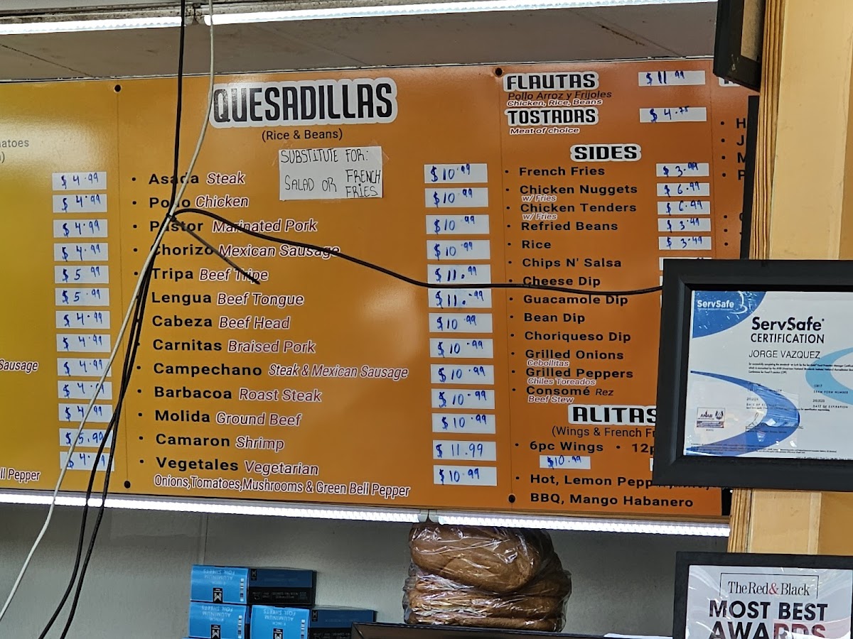Tacos Los Plebes Menu - Image 4